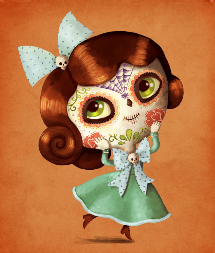 new Dia de los Muertos illustration 